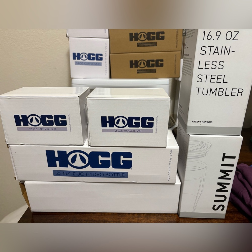 HOGG Tumbler and Coffee Mug Set Bundle of 6